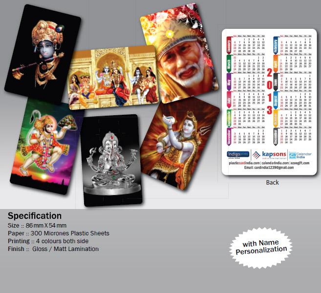 Pocket Calendar Manufacturers Delhi